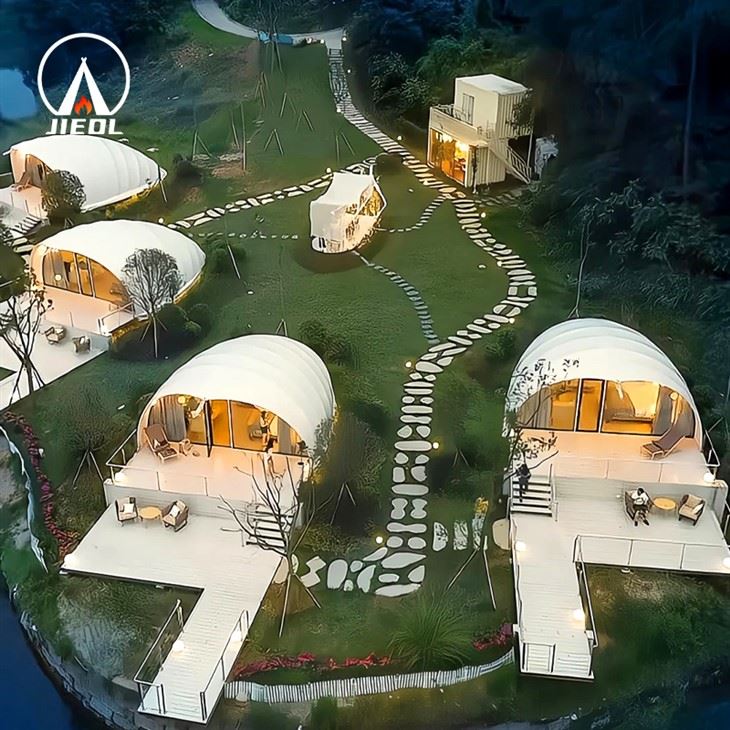 Shell Shape Glamping Tent